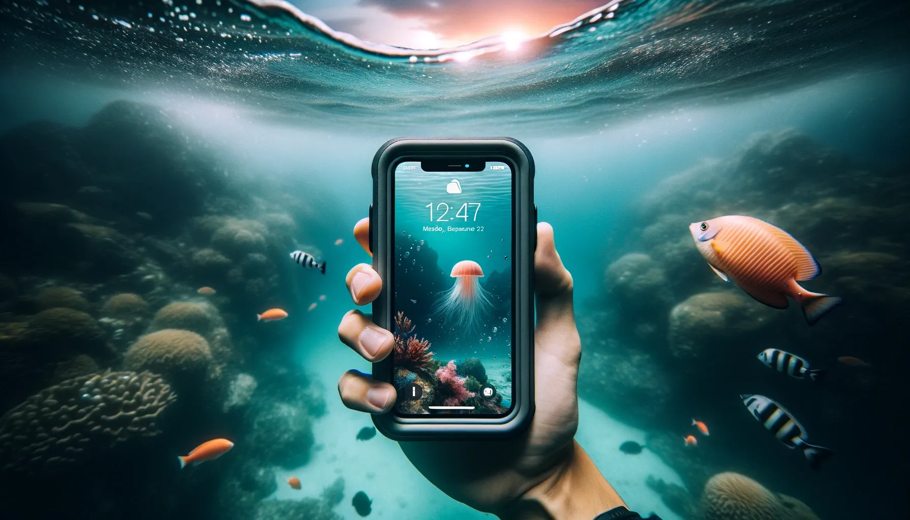 iPhone Fotografie iPhone unter Wasser fotografieren